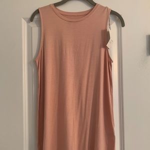 A New Day Tank Top- Small Pink